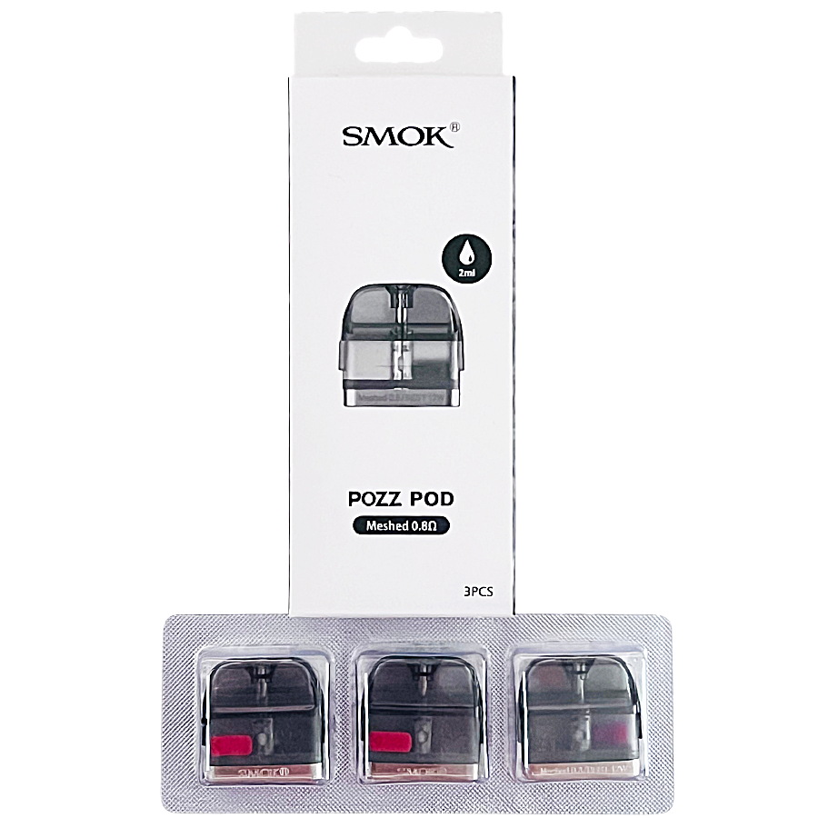 Smok POZZ Kit Replacement Pods (2mL) (3PK) | Smok Meshed | 0.8 Ohm product image